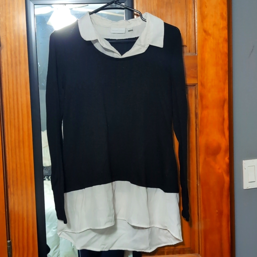 Black and White Shirt